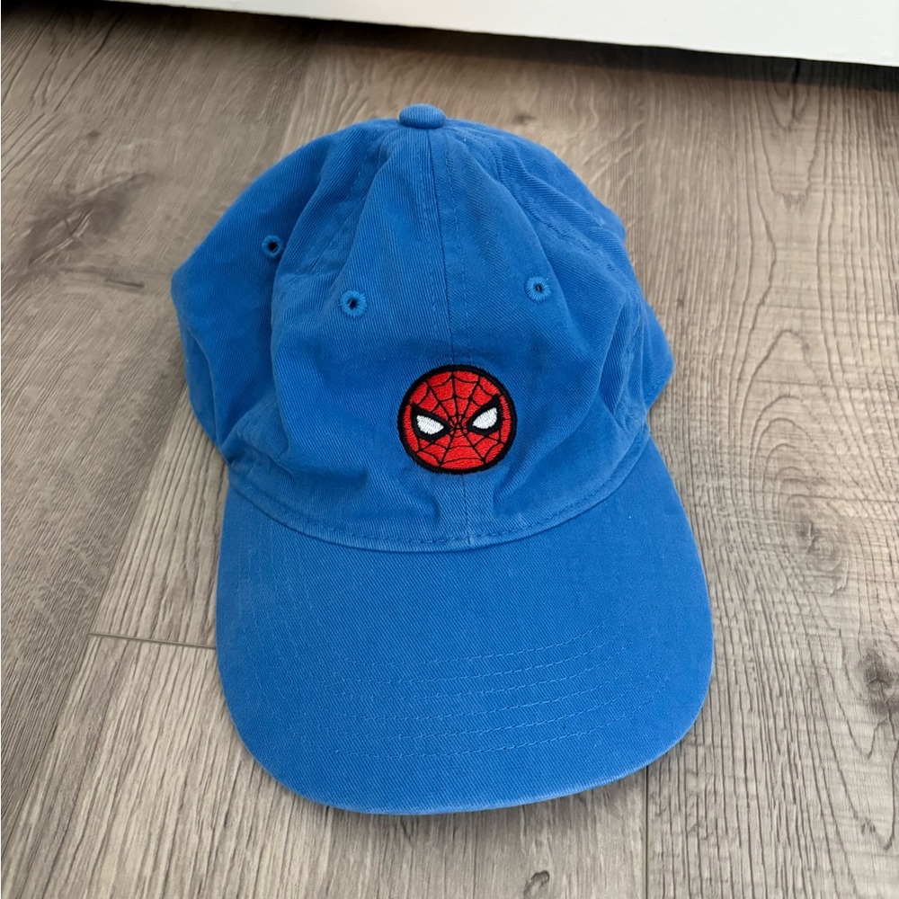 Marvel Disney SpiderMan Blue Baseball Cap - Adult